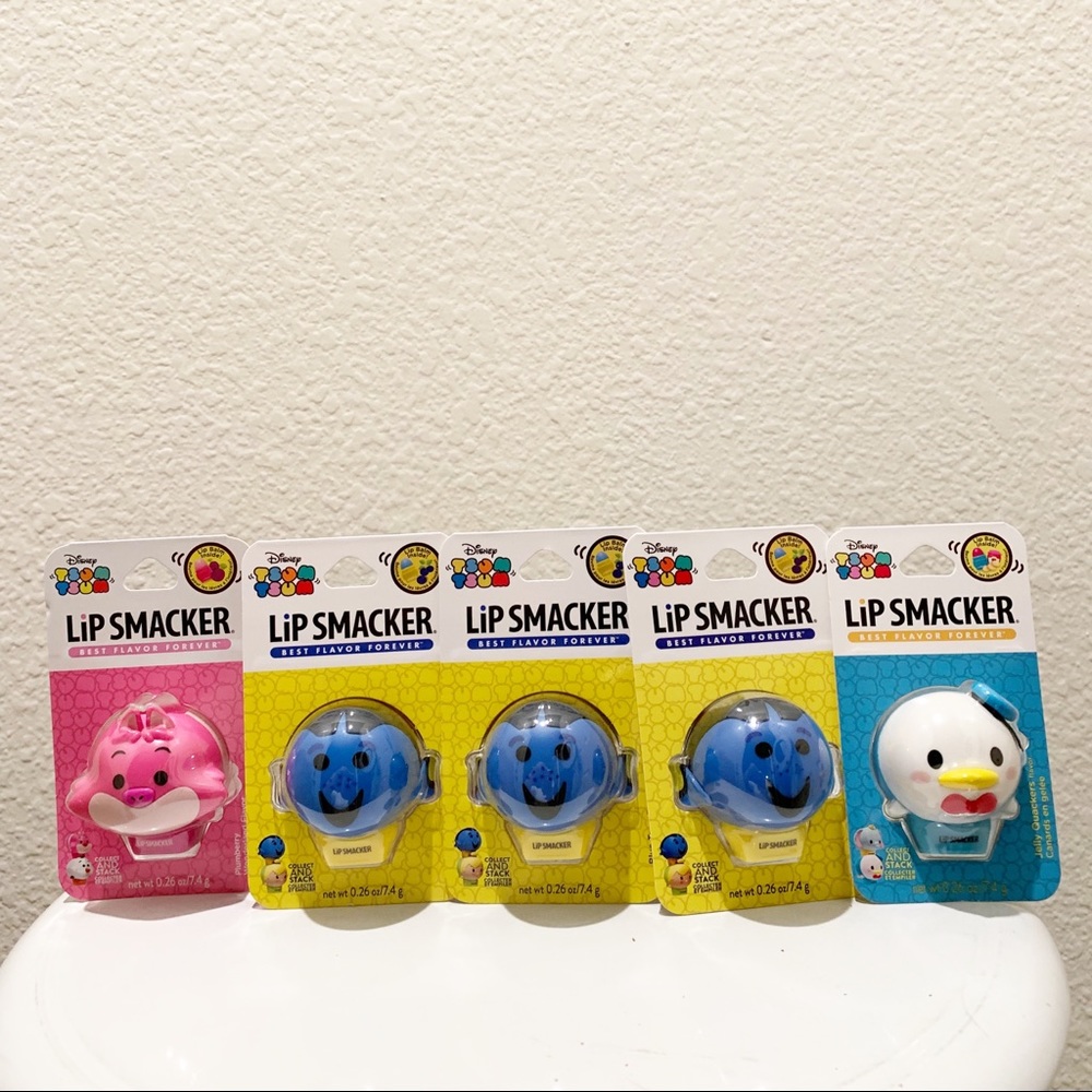 5 DISNEY "Tsum Tsum" Lip Smacker